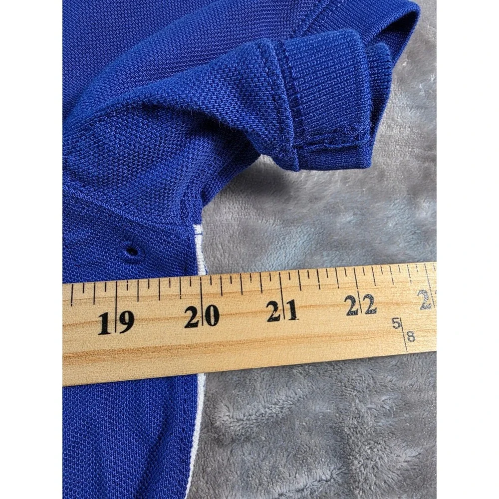 POLO RALPH LAUREN Yacht Club Crest Rugby Polo Shirt Men's Small Custom Fit